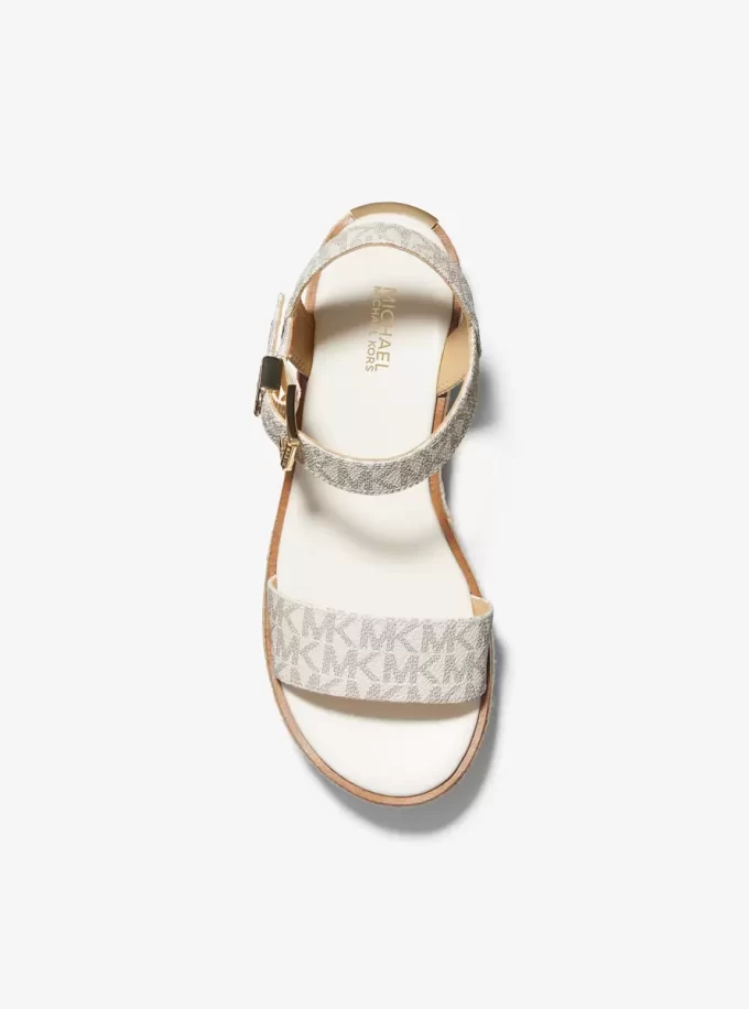 Richie Signature Logo Platform Espadril Sandal