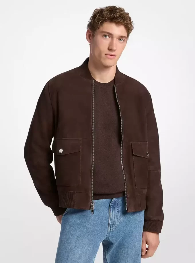 Süet Bomber Ceket