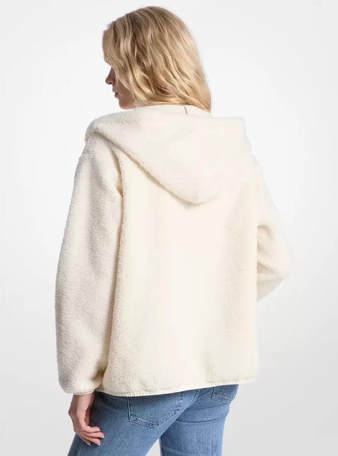 Sherpa Kapüşonlu Ceket