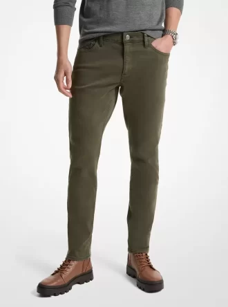 Slim Fit Esnek Pamuklu Kot Pantolon