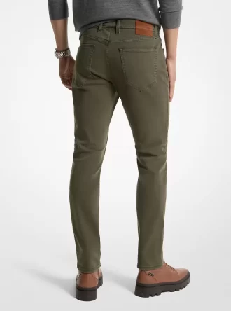 Slim Fit Esnek Pamuklu Kot Pantolon