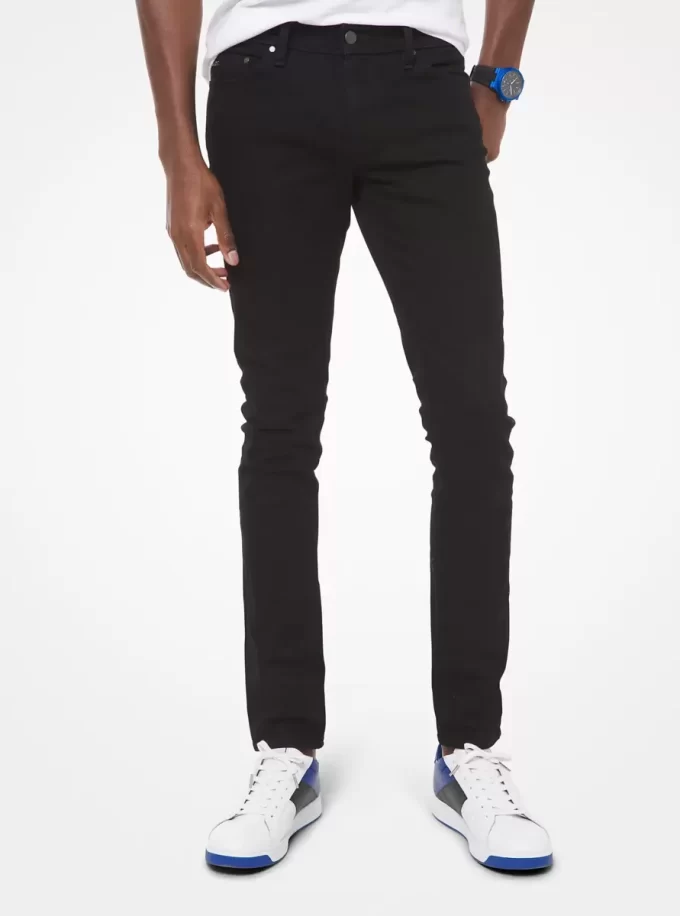Slim Fit Streç Pamuklu Kot Pantolon