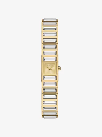 Sınırlı Sayıda Üretilen Mini Darrington Pavé Bezel Altın Tonlu Saat