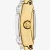 Sınırlı Sayıda Üretilen Mini Darrington Pavé Bezel Altın Tonlu Saat