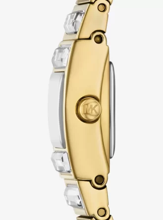 Sınırlı Sayıda Üretilen Mini Darrington Pavé Bezel Altın Tonlu Saat