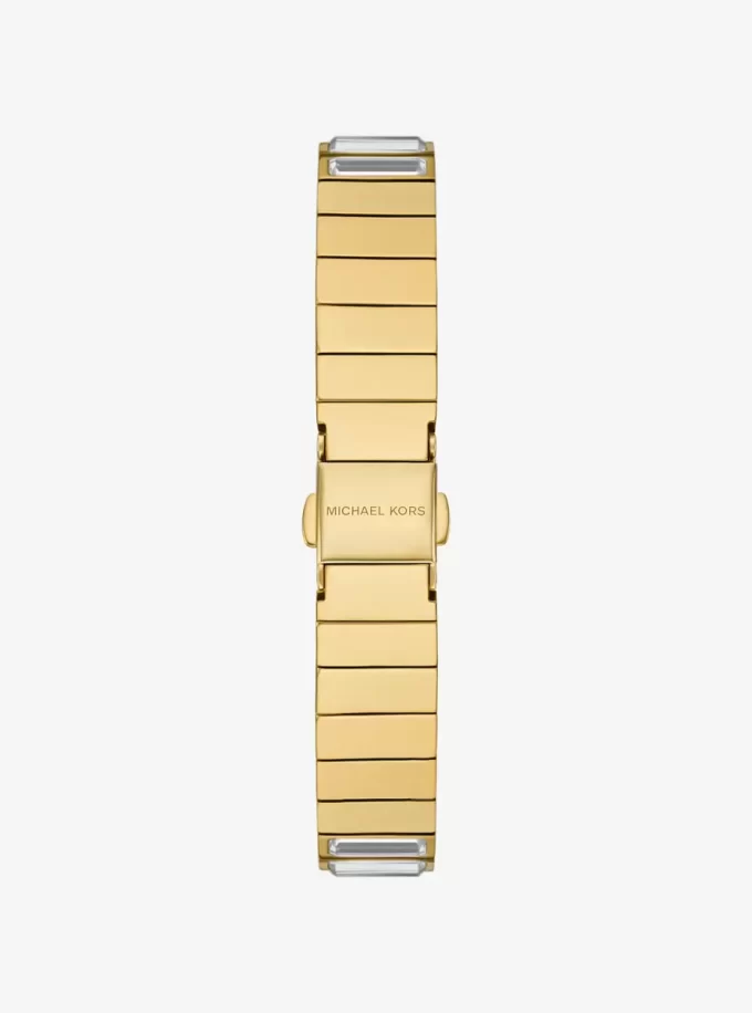 Sınırlı Sayıda Üretilen Mini Darrington Pavé Bezel Altın Tonlu Saat