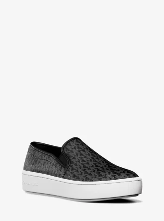 Teddi Signature Logolu Slip-On Spor Ayakkabı