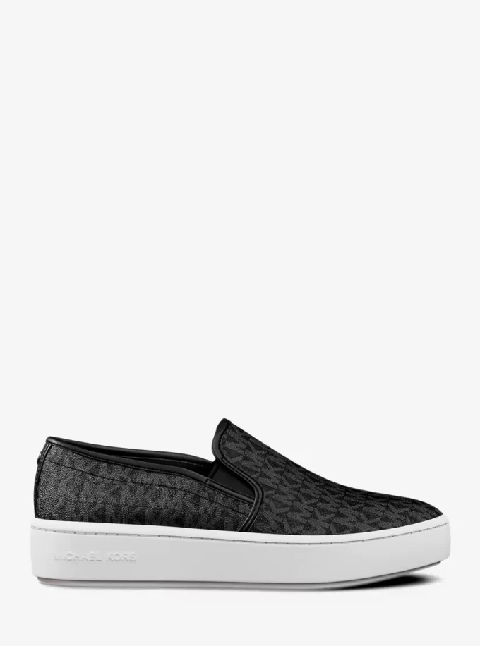 Teddi Signature Logolu Slip-On Spor Ayakkabı