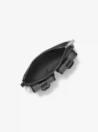 Zoe Küçük Süslemeli Süet Poşet